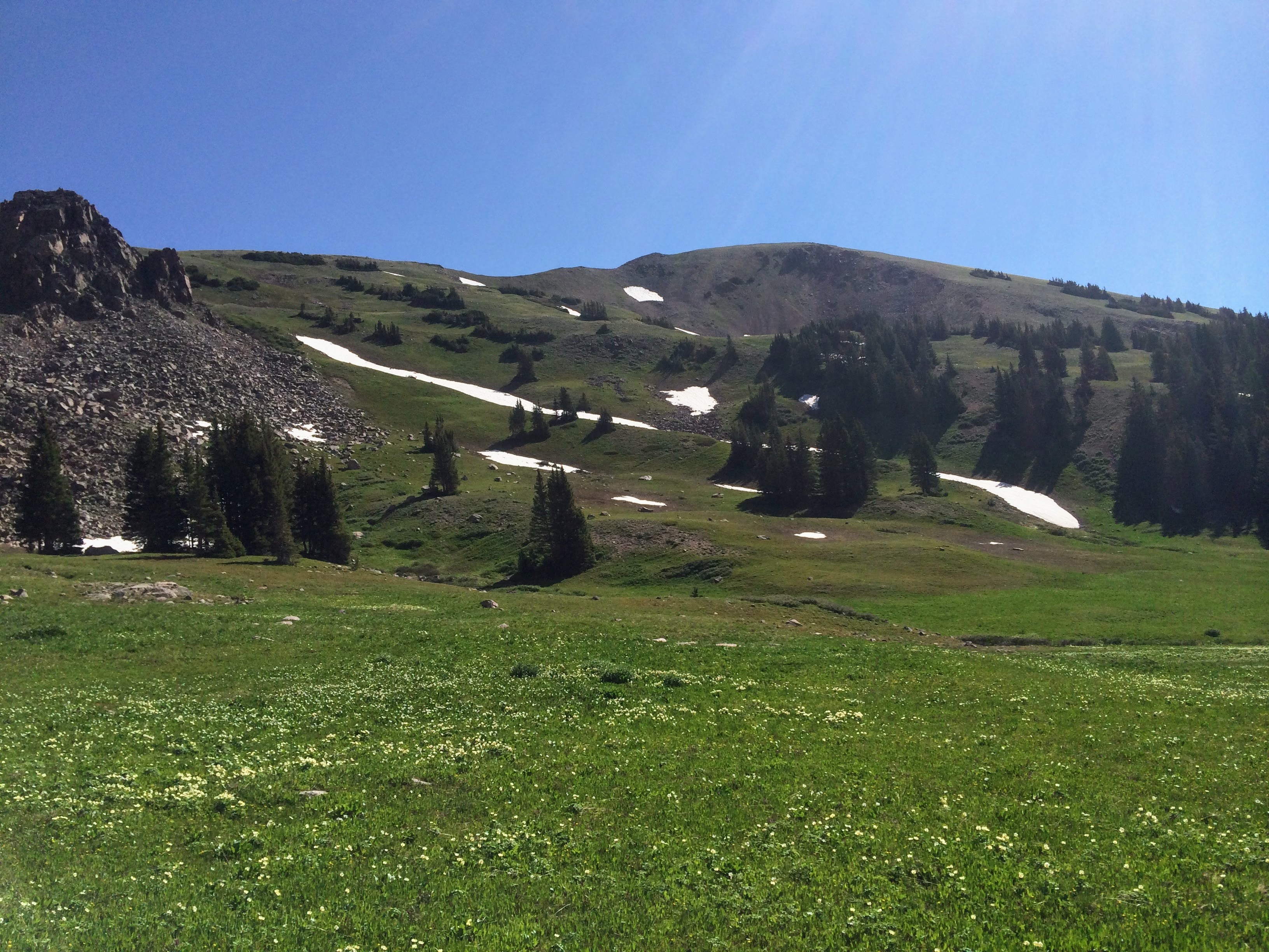 Meadow Creek and Gore Range to Eccles Pass